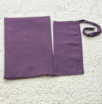 Imported Bubble Georgette Niqab & Scarf Set Pack Of  2