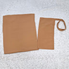 Imported Bubble Georgette Niqab & Scarf Set Pack Of  2