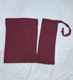 Imported Bubble Georgette Niqab & Scarf Set Pack Of  2