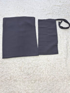 Imported Bubble Georgette Niqab & Scarf Set Pack Of  2