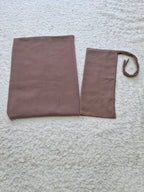 Imported Bubble Georgette Niqab & Scarf Set Pack Of  2
