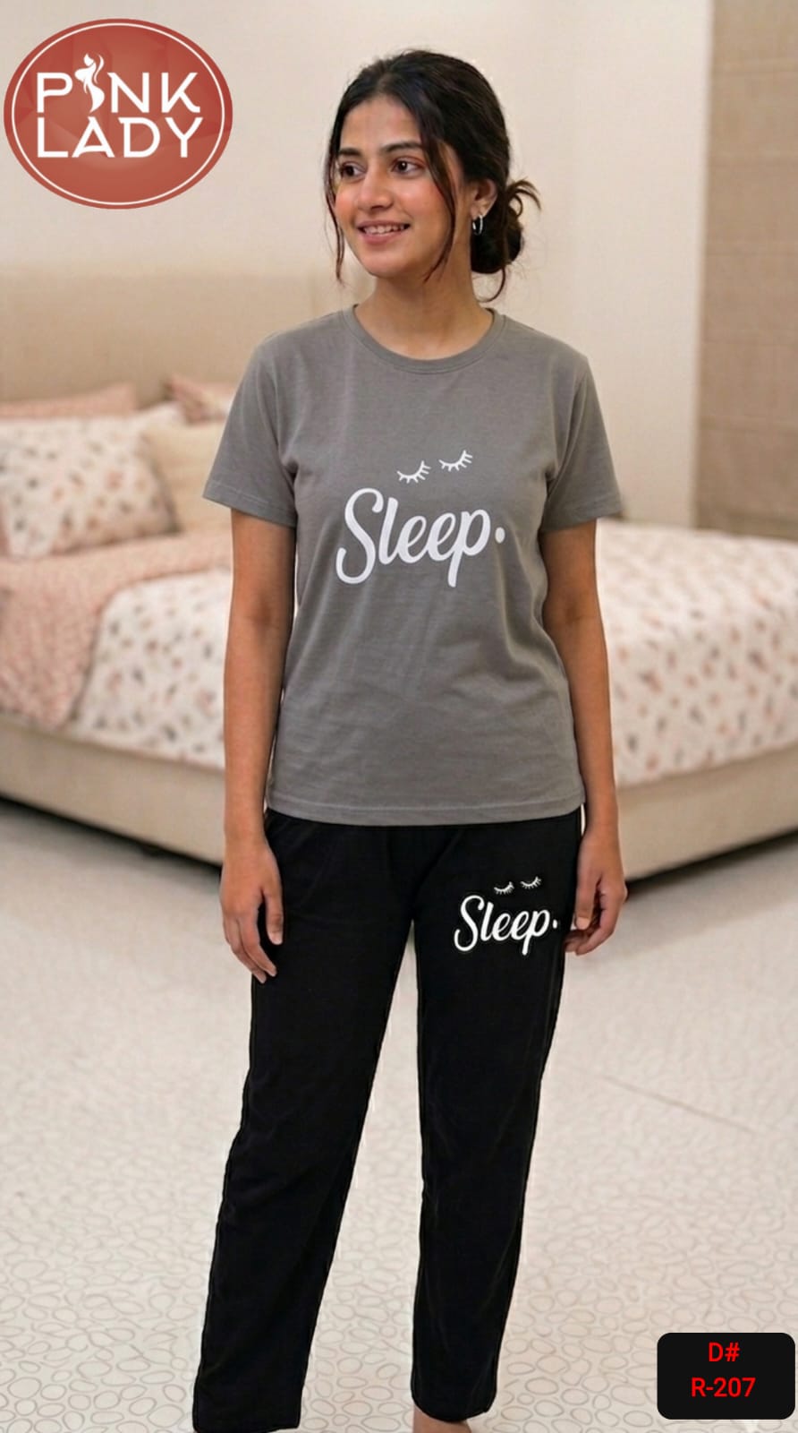 2 Piece T-Shirt Trouser Night Suit