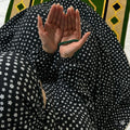 Big Size Full Coverage Namaz Chadar Full Sleeves Black