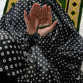 Big Size Full Coverage Namaz Chadar Full Sleeves Black