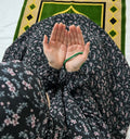 Big Size Full Coverage Namaz Chadar Full Sleeves Black