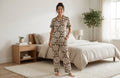 2 Piece Printed Night Suit