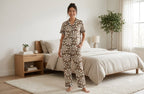 2 Piece Printed Night Suit