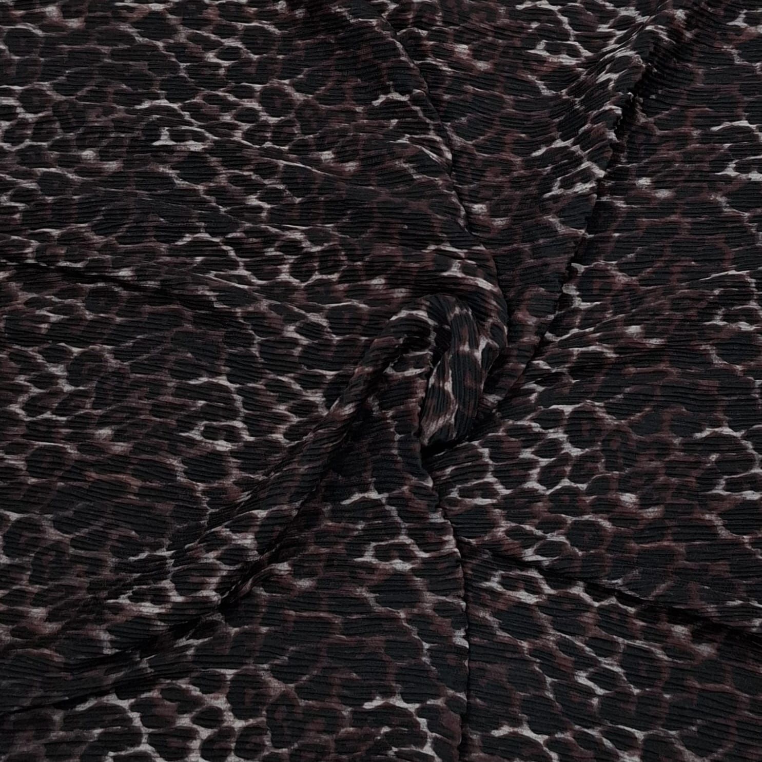 Crinkle Leopard Printed Hijab