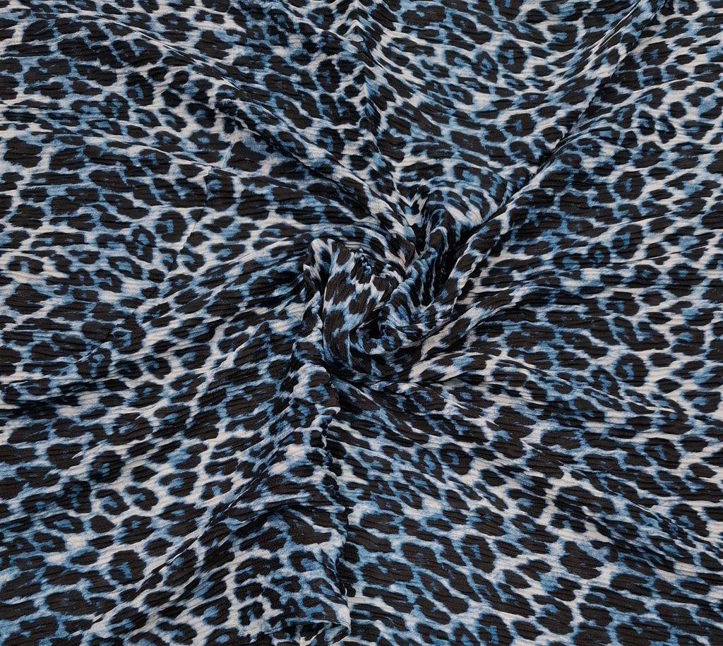Crinkle Leopard Printed Hijab