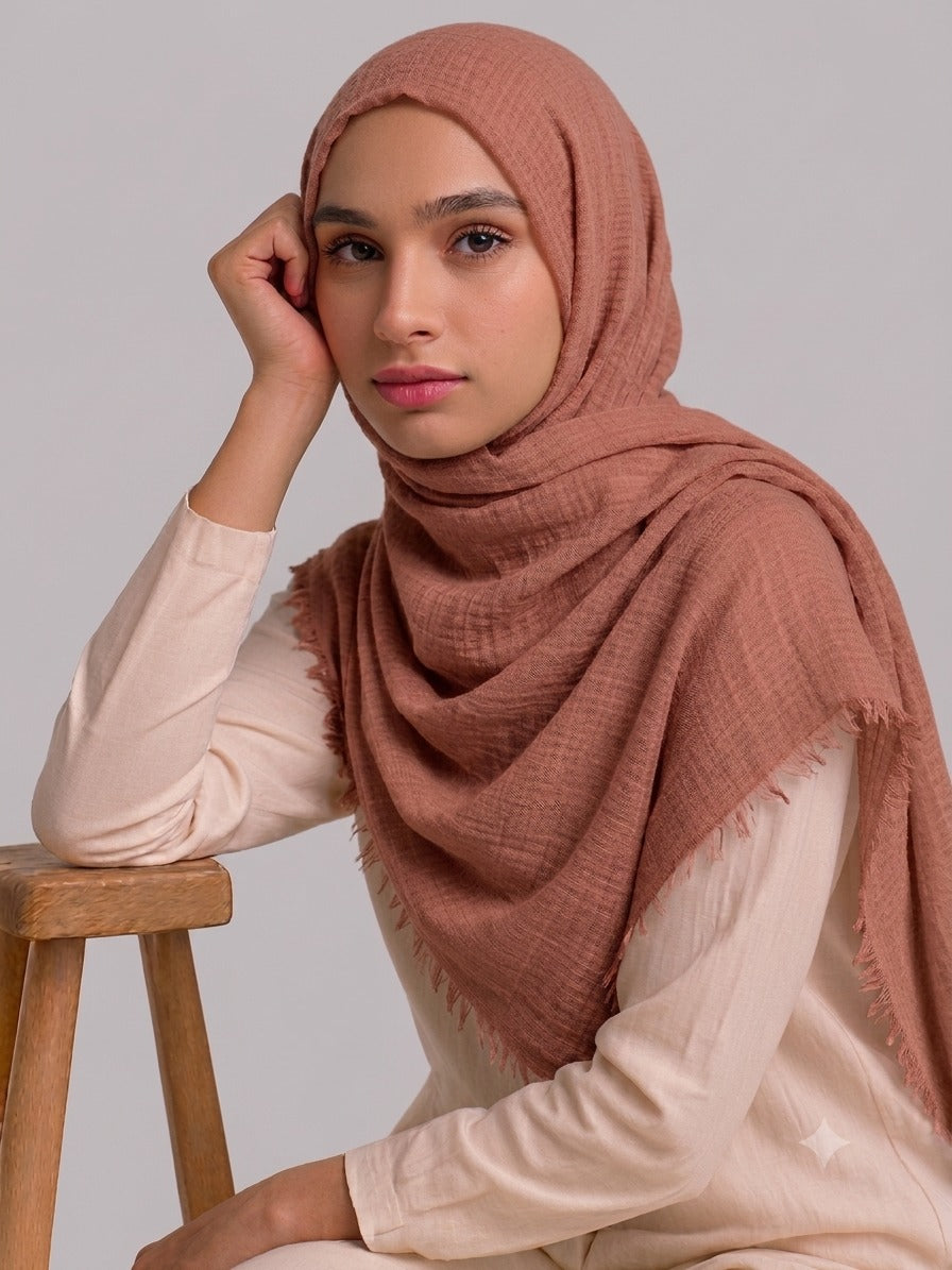 Crimps Hijab Pack OF 4