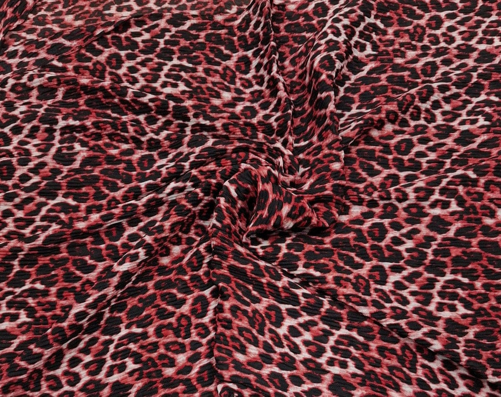 Crinkle Leopard Printed Hijab