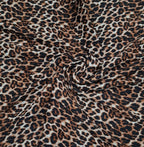Crinkle Leopard Printed Hijab