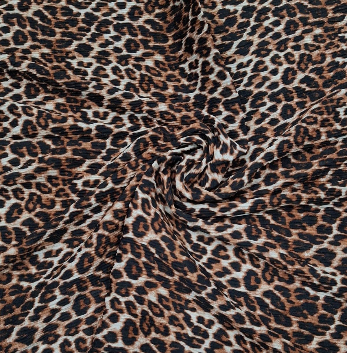 Crinkle Leopard Printed Hijab