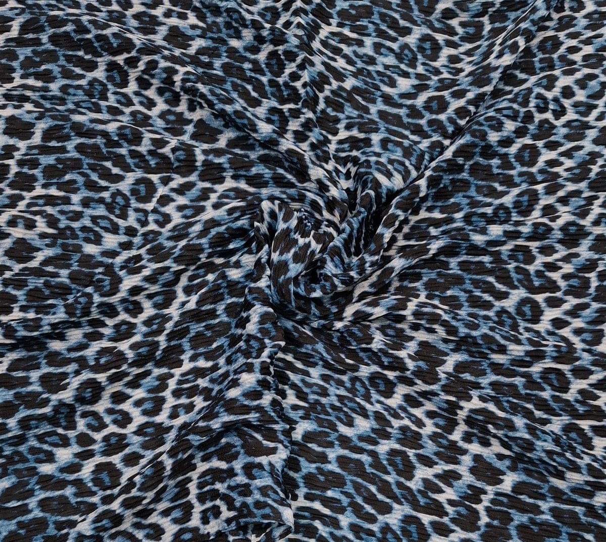 Crinkle Leopard Printed Hijab