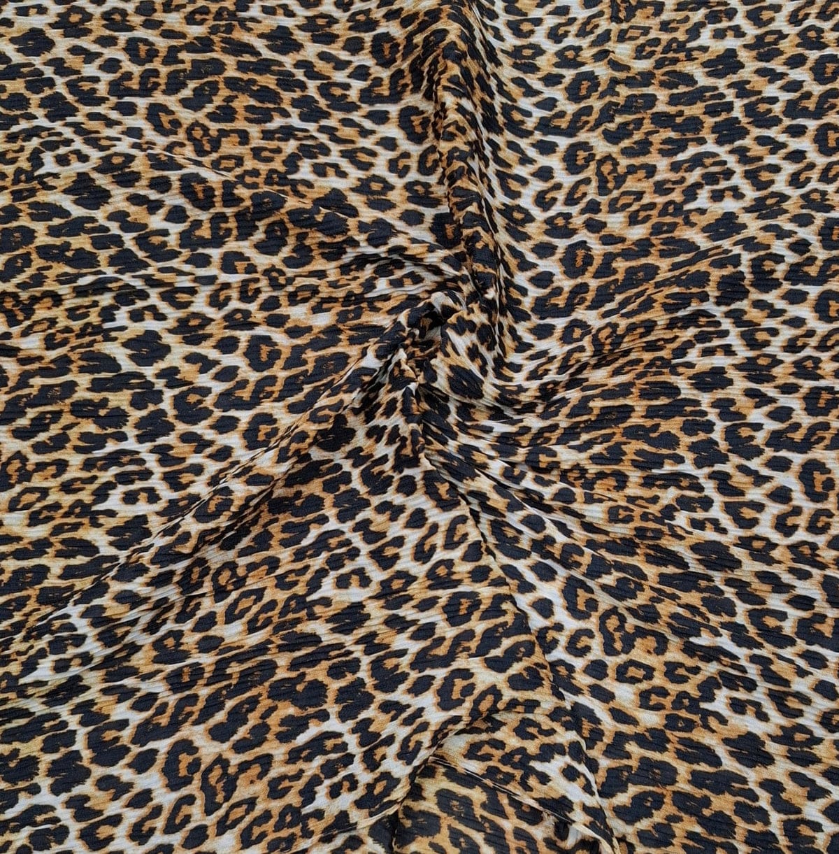 Crinkle Leopard Printed Hijab