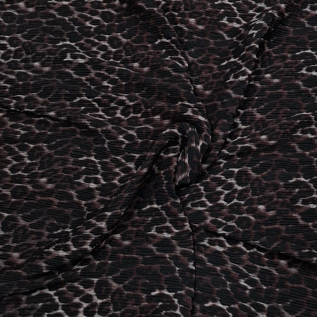 Crinkle Leopard Printed Hijab