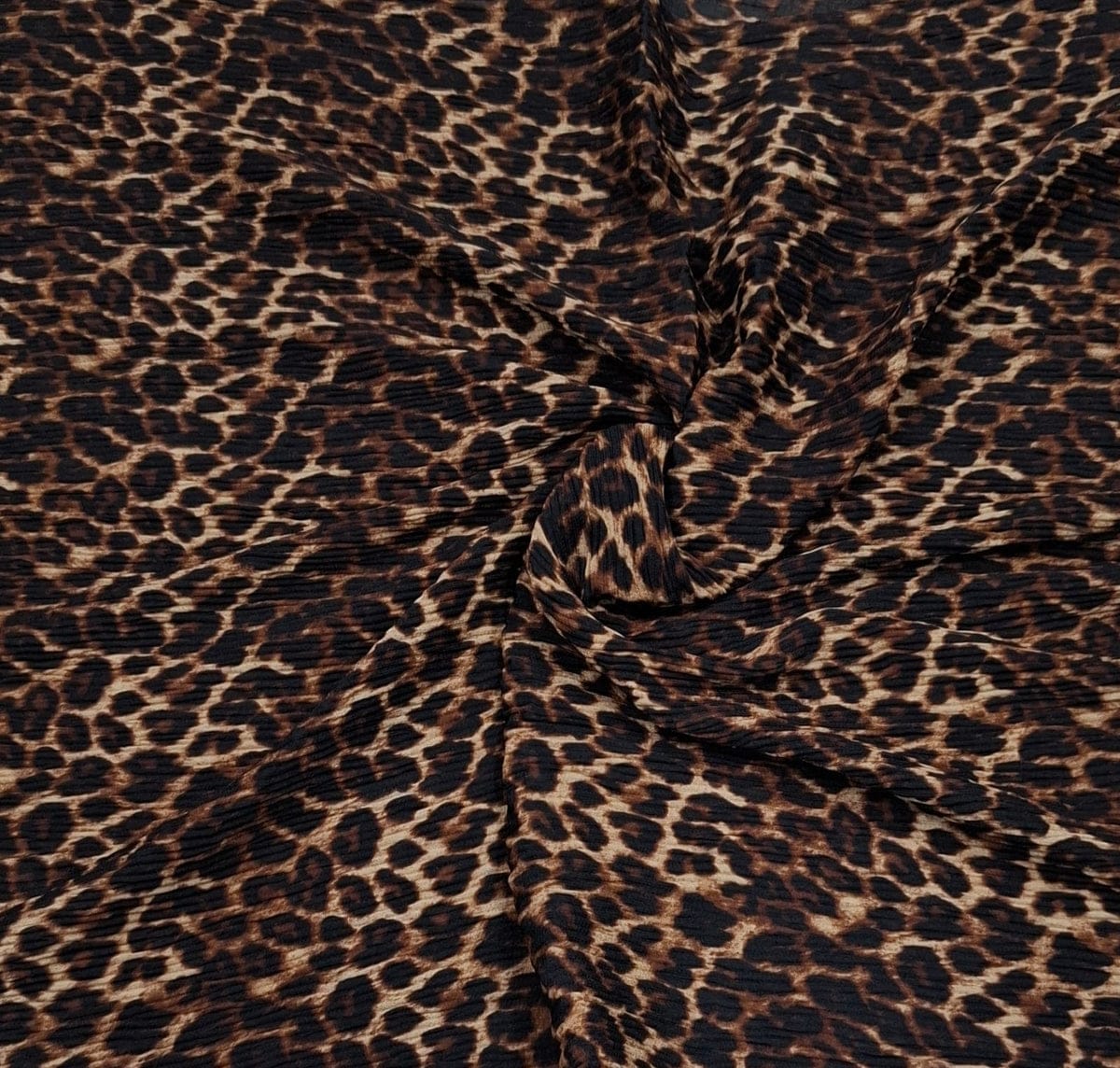 Crinkle Leopard Printed Hijab