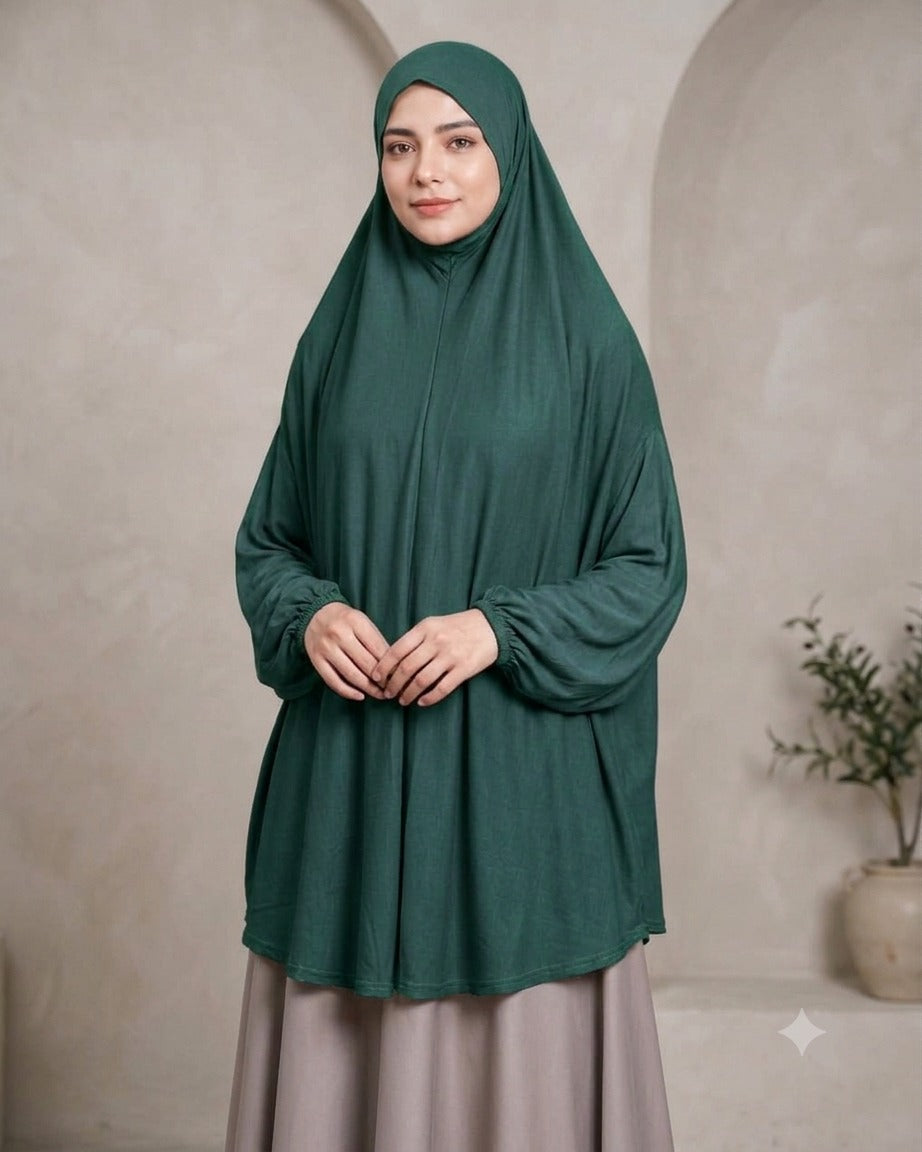 Sleeves Makhna Dark Green