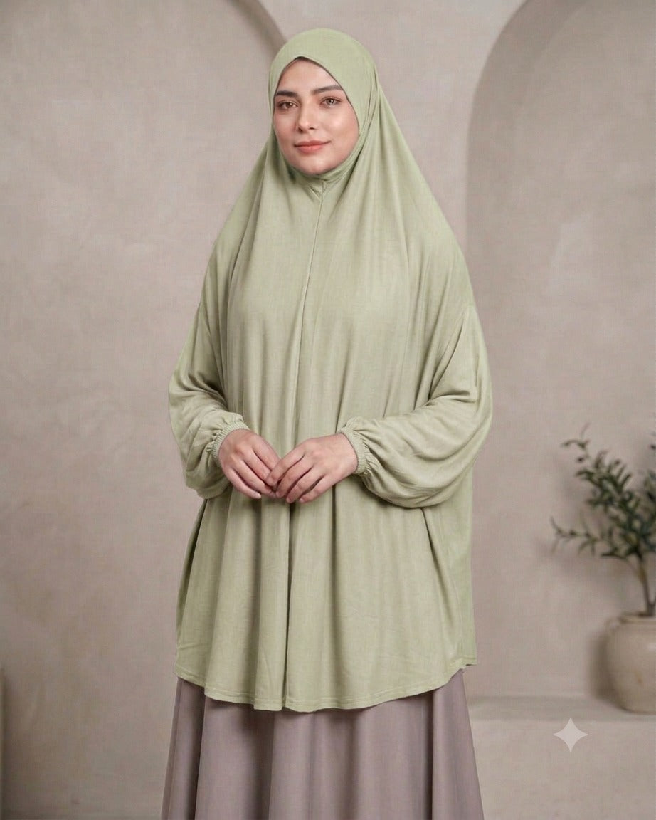 Sleeves Makhna Light Green