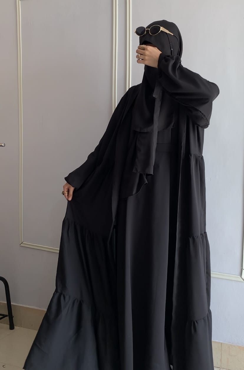 5 Piece Abaya Set