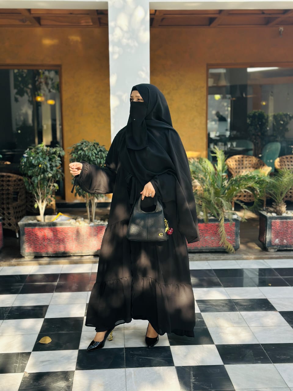 5 Piece Abaya Set