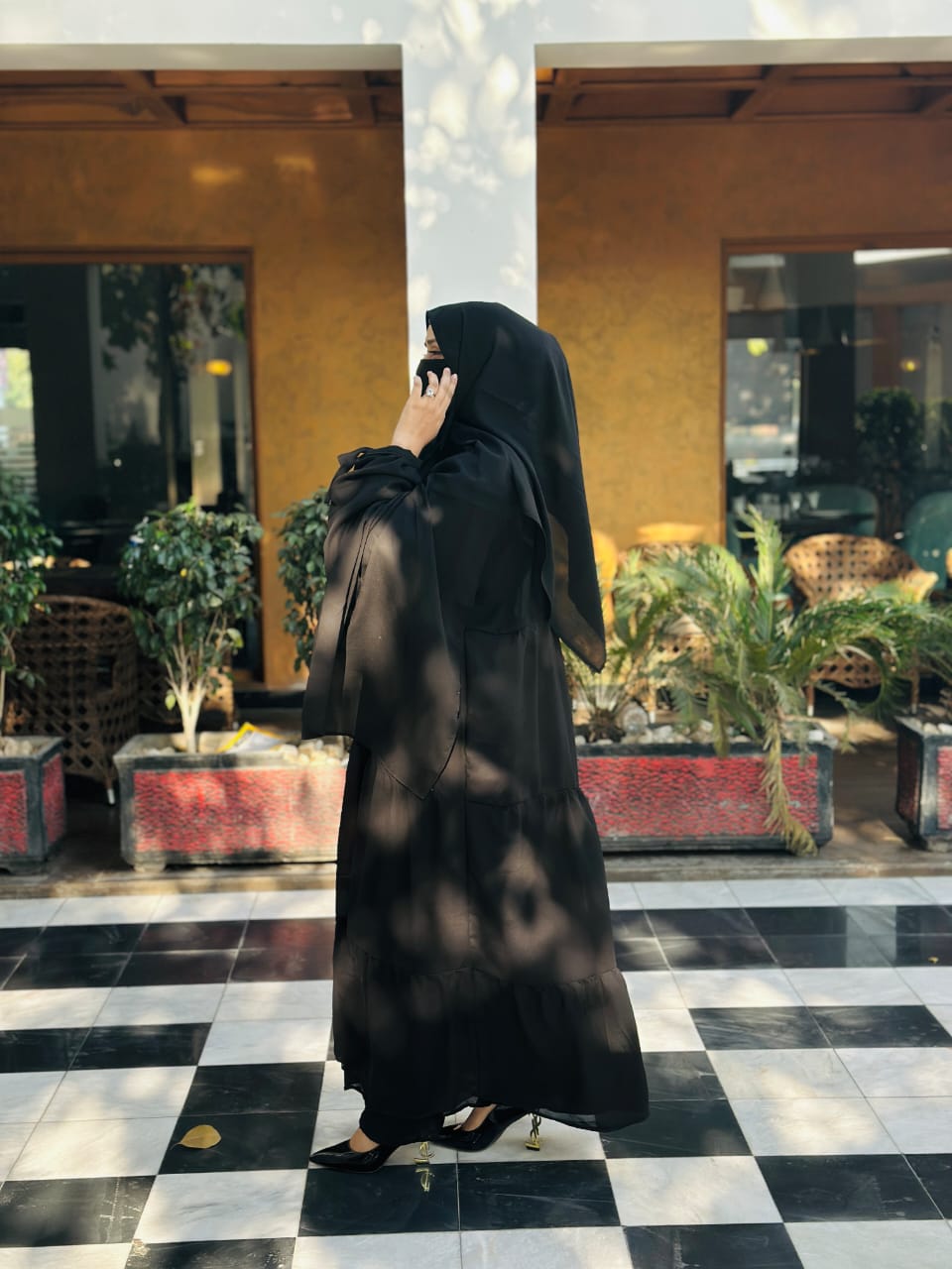 5 Piece Abaya Set