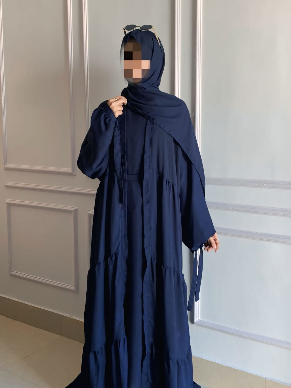5 Piece Abaya Set