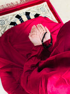 Big Size Full Coverage Plain Namaz Chadar Full Sleeves With Solid Colours