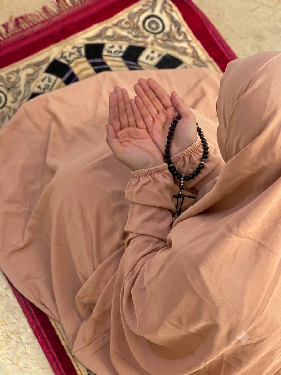 Big Size Full Coverage Plain Namaz Chadar Full Sleeves With Solid Colours