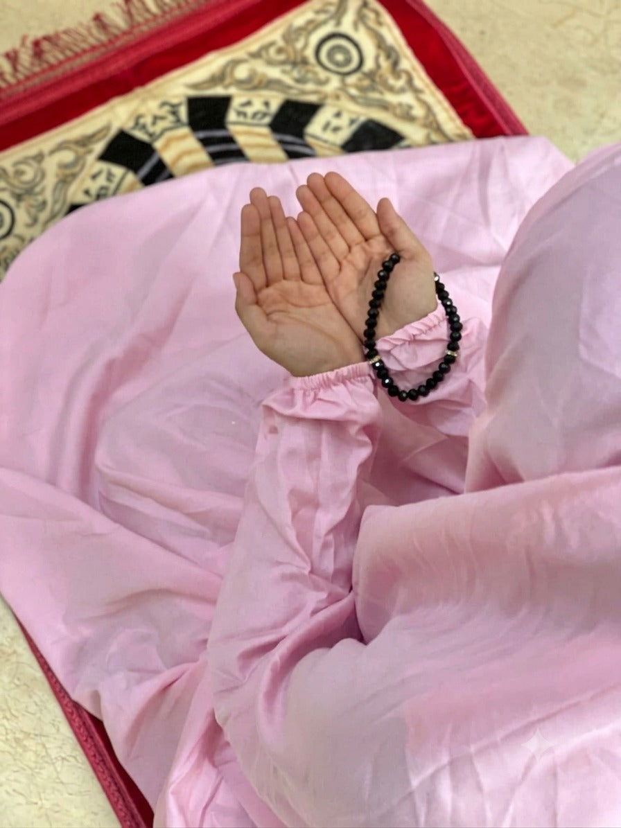 Big Size Full Coverage Plain Namaz Chadar Full Sleeves With Solid Colours