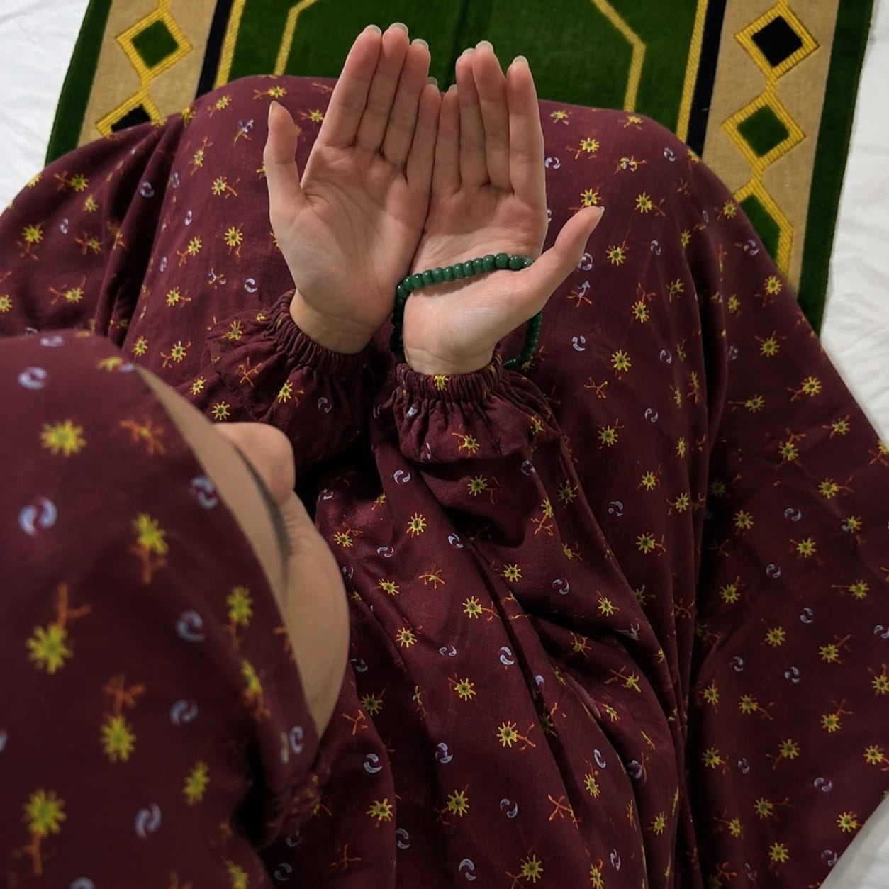 Big Size Full Coverage Namaz Chadar Full Sleeves