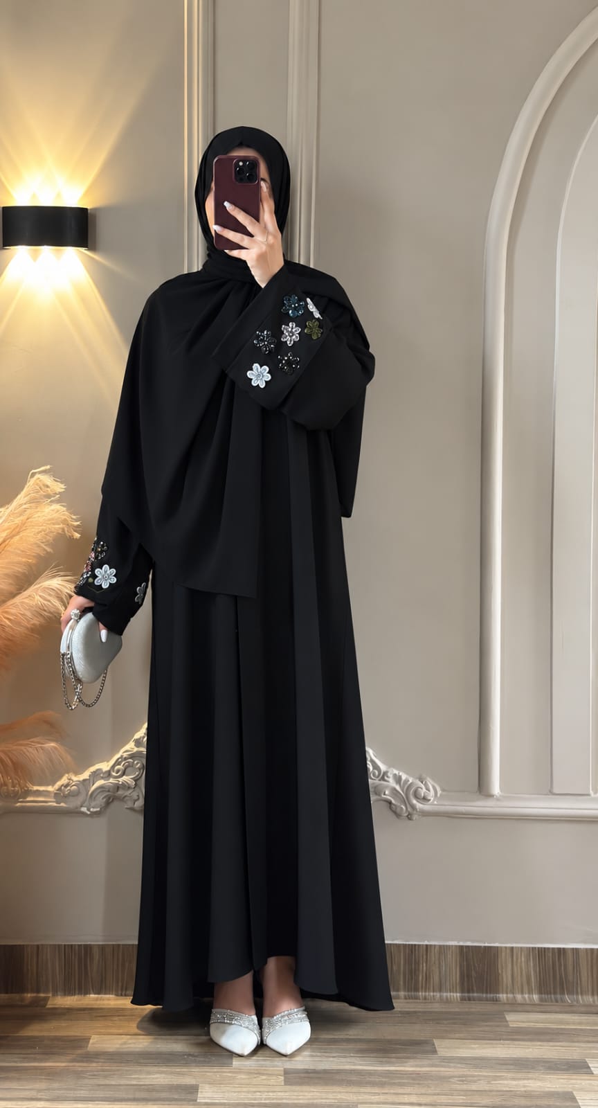Hand Work Abaya 01