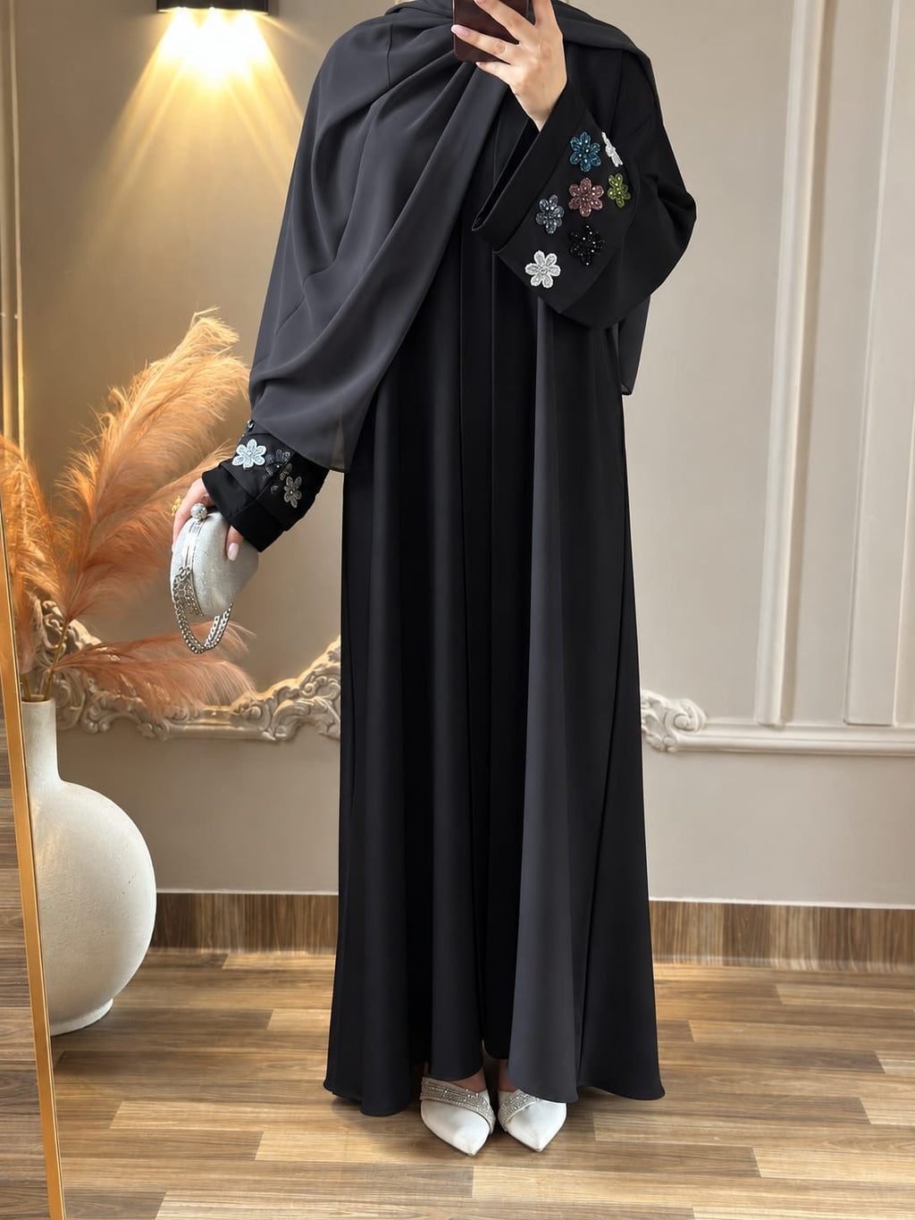 Hand Work Abaya 01