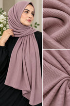 Premium Ribbed Jersey Scarf