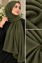 Premium Ribbed Jersey Scarf