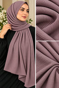 Premium Ribbed Jersey Scarf Rose Pink