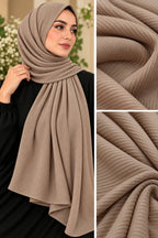 Premium Ribbed Jersey Scarf