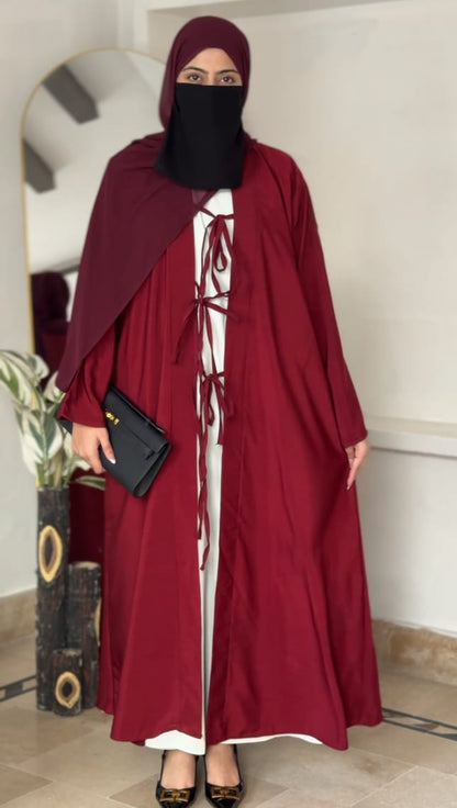 3 Piece Elegant Abaya Set