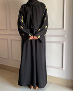 Sleeves Embroidered Abaya Blossom