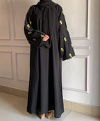 Sleeves Embroidered Abaya Blossom