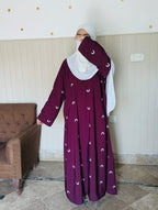 Moon Embroidered Abaya