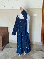Moon Embroidered Abaya