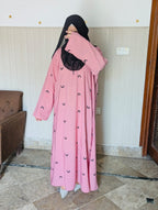 Moon Embroidered Abaya