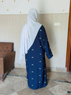 Moon Embroidered Abaya