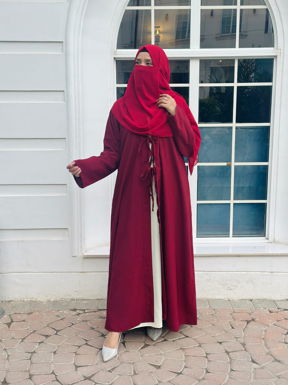 3 Piece Elegant Abaya Set