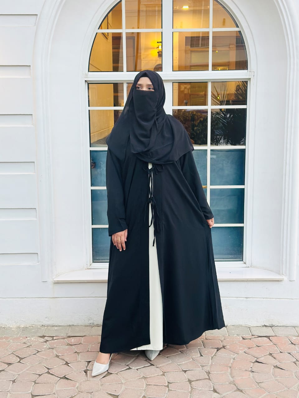 3 Piece Elegant Abaya Set