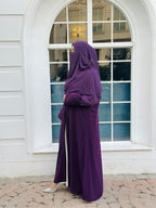 3 Piece Elegant Abaya Set