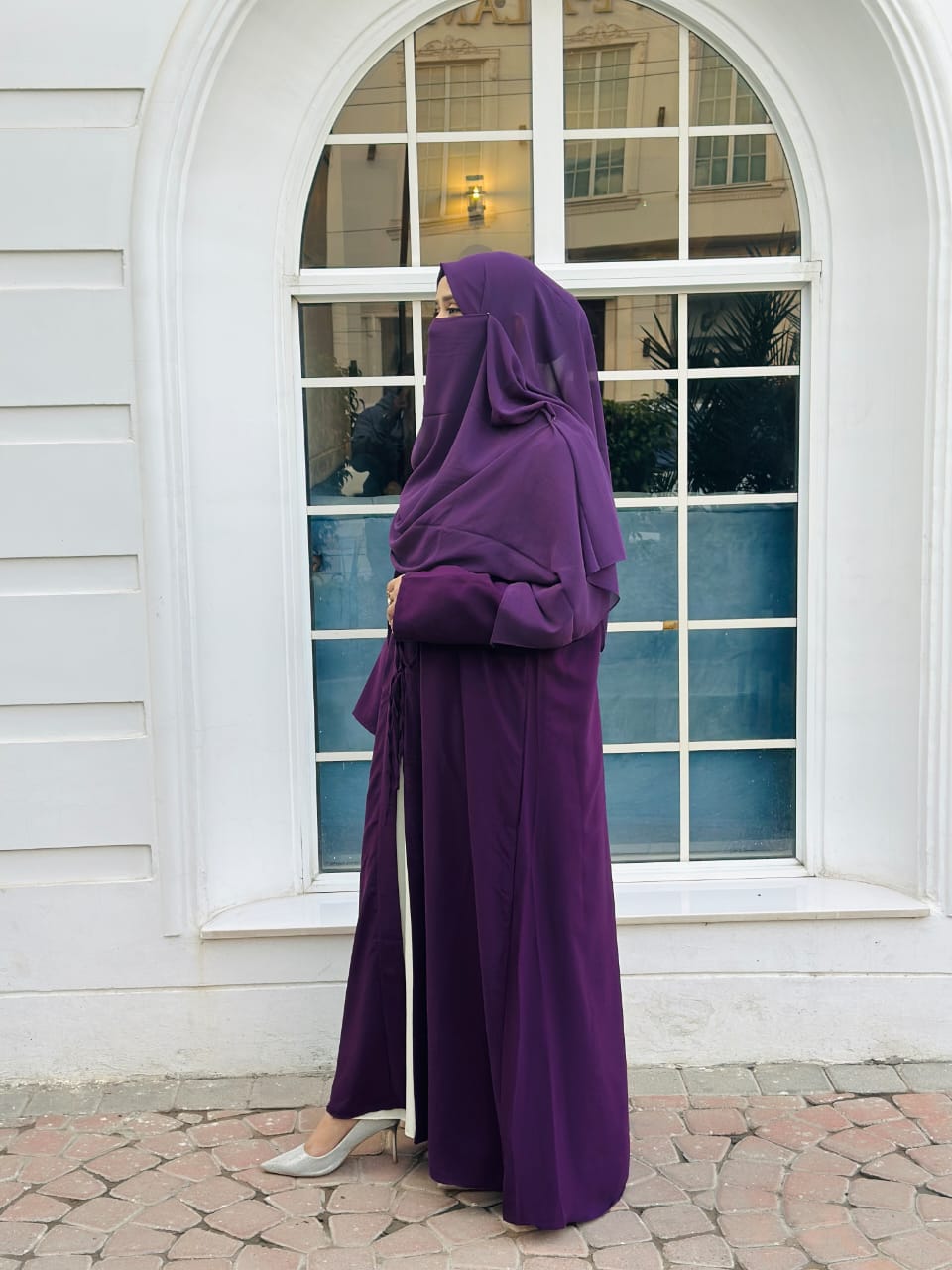 3 Piece Elegant Abaya Set