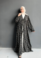 Hidaya Noir Abaya Trio
