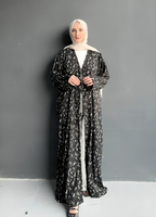 Hidaya Noir Abaya Trio